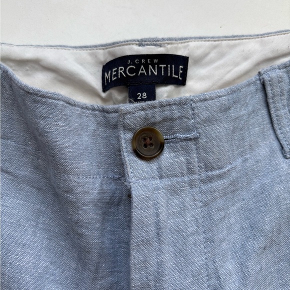 J.Crew Mercantile Men’s Linen Blend Shorts 8” Inseam Size 28 - Picture 4 of 7